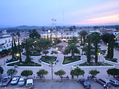 Plaza central Cocula