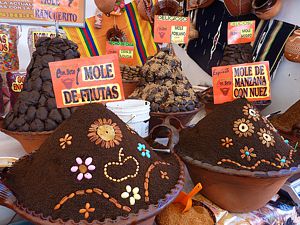 Feria del mole en San Pedro Atocpan